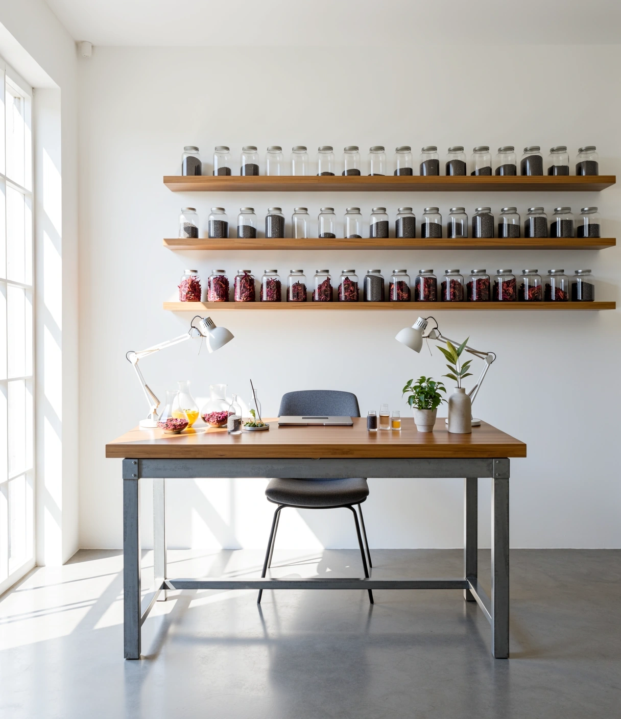 Oficinas de investigación botánica